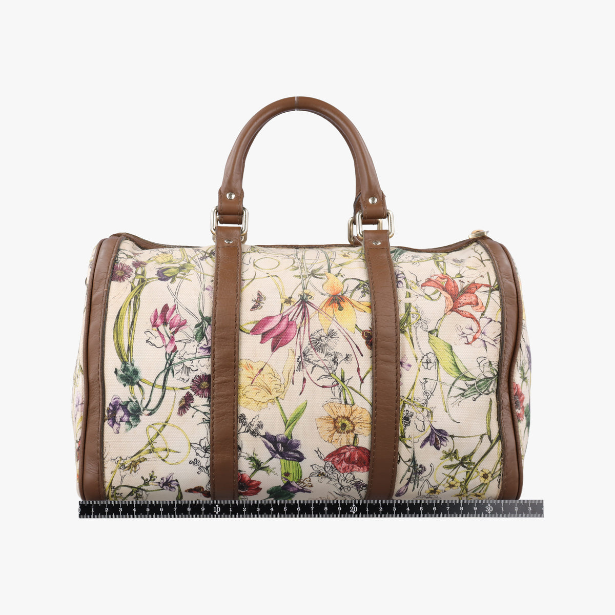 flora print Multicolour canvas×leather 247205 B013135401フローラプリント マルチカラー キャンバス×レザー 247205 B013135401