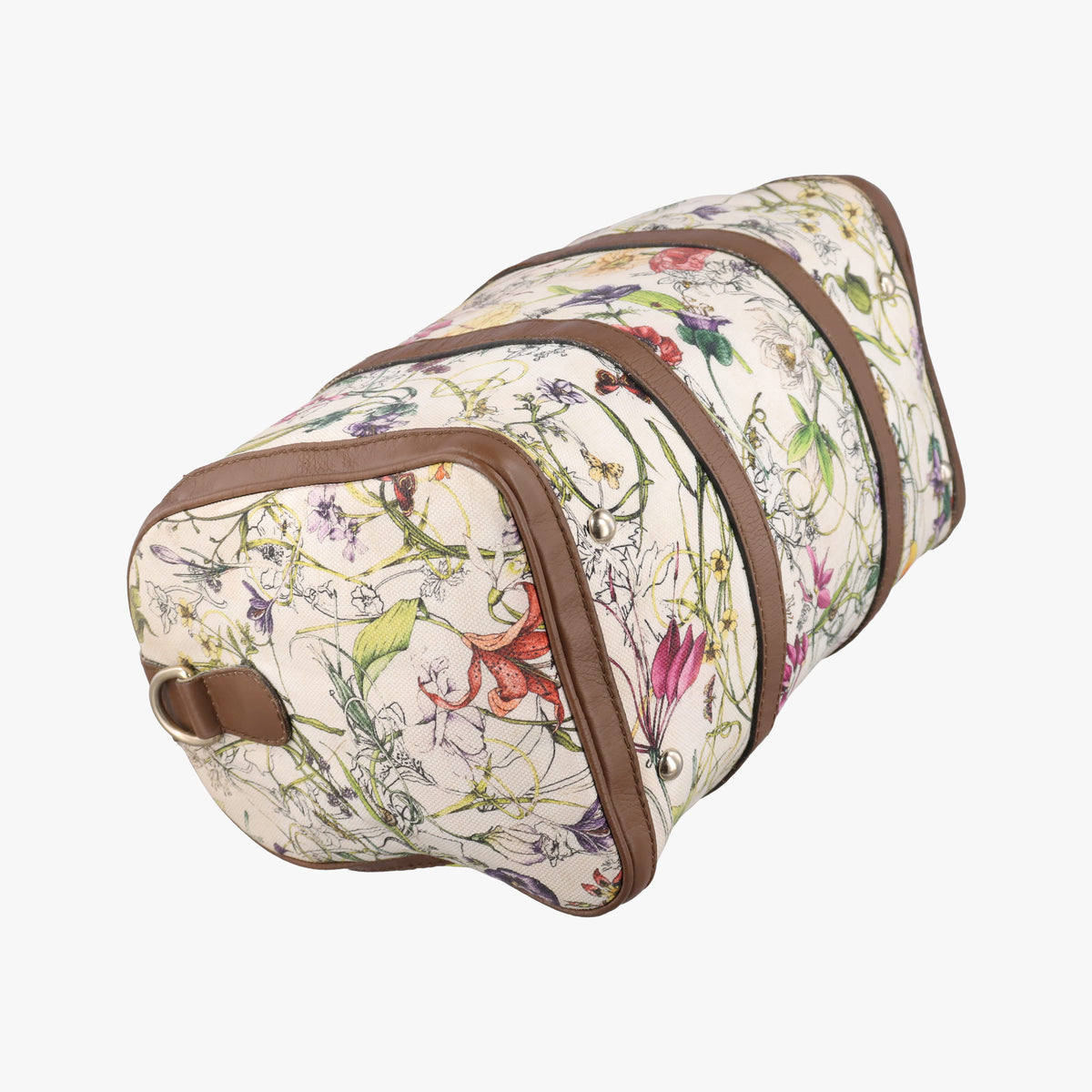 flora print Multicolour canvas×leather 247205 B013135401フローラプリント マルチカラー キャンバス×レザー 247205 B013135401