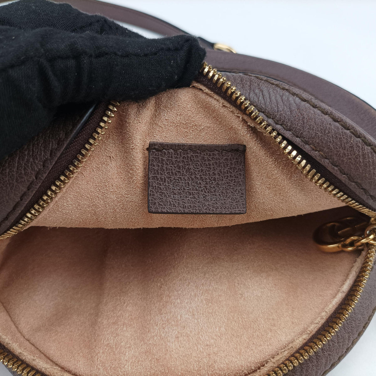 Ophidia Brown×beige PVC coated canvas×Leather 550618 C027693813オフィディア ブラウン×ベージュ PVCコーティングキャンバス×レザー 550618 C027693813