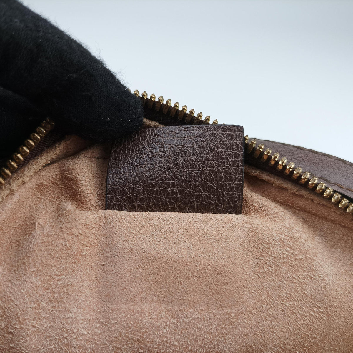 Ophidia Brown×beige PVC coated canvas×Leather 550618 C027693813オフィディア ブラウン×ベージュ PVCコーティングキャンバス×レザー 550618 C027693813