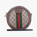 Ophidia Brown×beige PVC coated canvas×Leather 550618 C027693813オフィディア ブラウン×ベージュ PVCコーティングキャンバス×レザー 550618 C027693813
