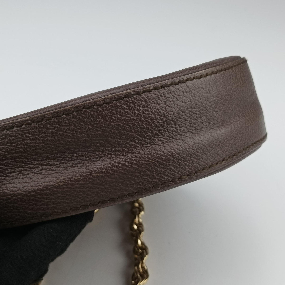 Ophidia Brown×beige PVC coated canvas×Leather 550618 C027693813オフィディア ブラウン×ベージュ PVCコーティングキャンバス×レザー 550618 C027693813