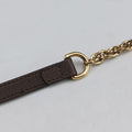 Ophidia Brown×beige PVC coated canvas×Leather 550618 C027693813オフィディア ブラウン×ベージュ PVCコーティングキャンバス×レザー 550618 C027693813