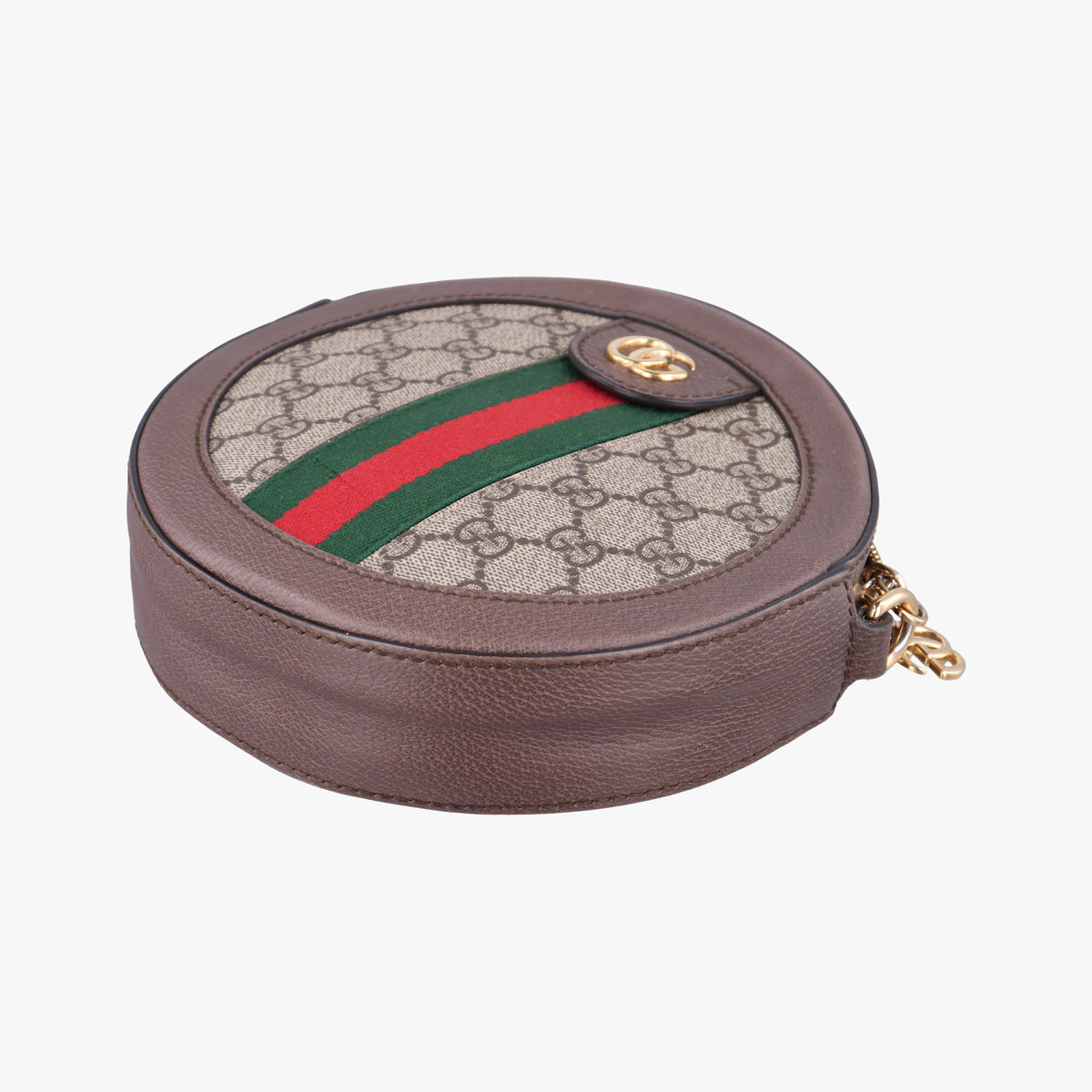 Ophidia Brown×beige PVC coated canvas×Leather 550618 C027693813オフィディア ブラウン×ベージュ PVCコーティングキャンバス×レザー 550618 C027693813