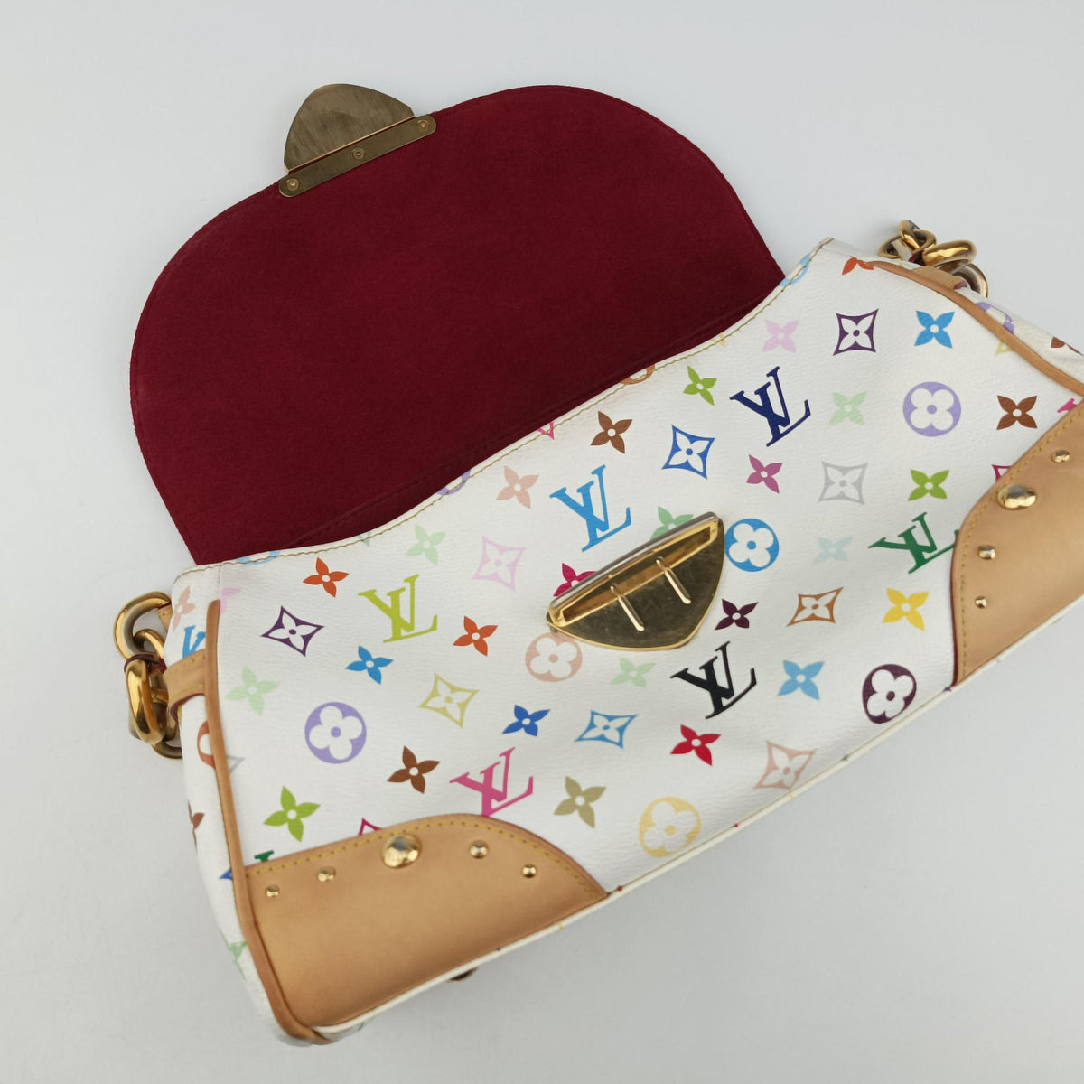 BEVERLY MM White Monogram Multicolor M40203 SR2088ビバリーMM ブロン モノグラム マルチカラー M40203 SR2088