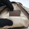 Neo Vintage Mini Beige×Brown PVC coated canvas 658556 ネオ ヴィンテージ ミニ ベージュ×ブラウン PVCコーティングキャンバス 658556
