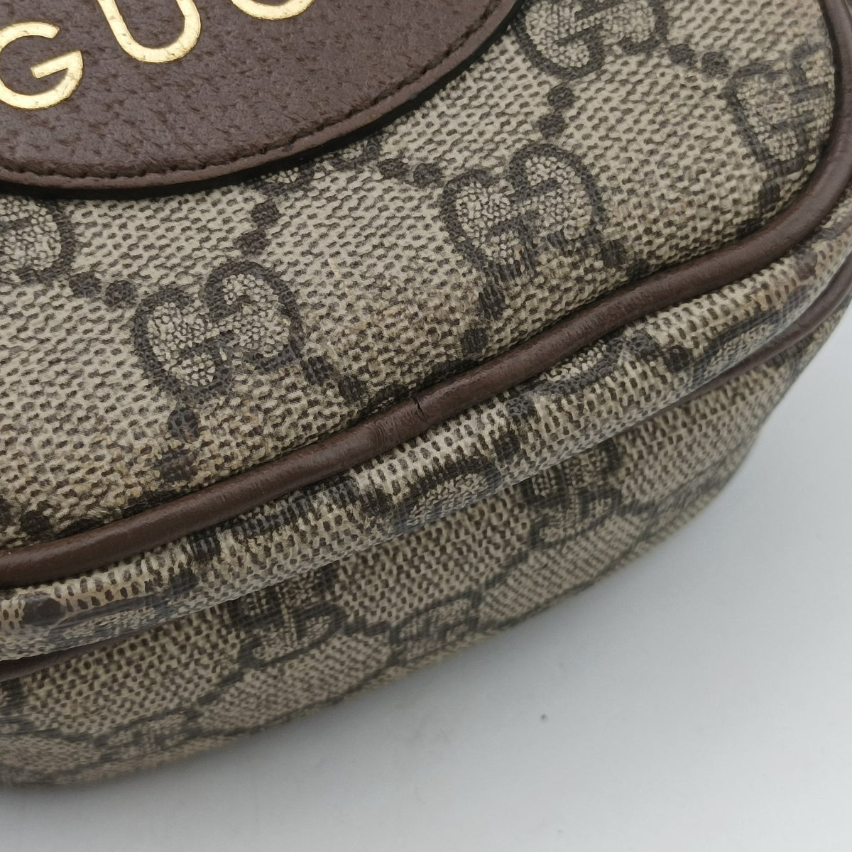 Neo Vintage Mini Beige×Brown PVC coated canvas 658556 ネオ ヴィンテージ ミニ ベージュ×ブラウン PVCコーティングキャンバス 658556