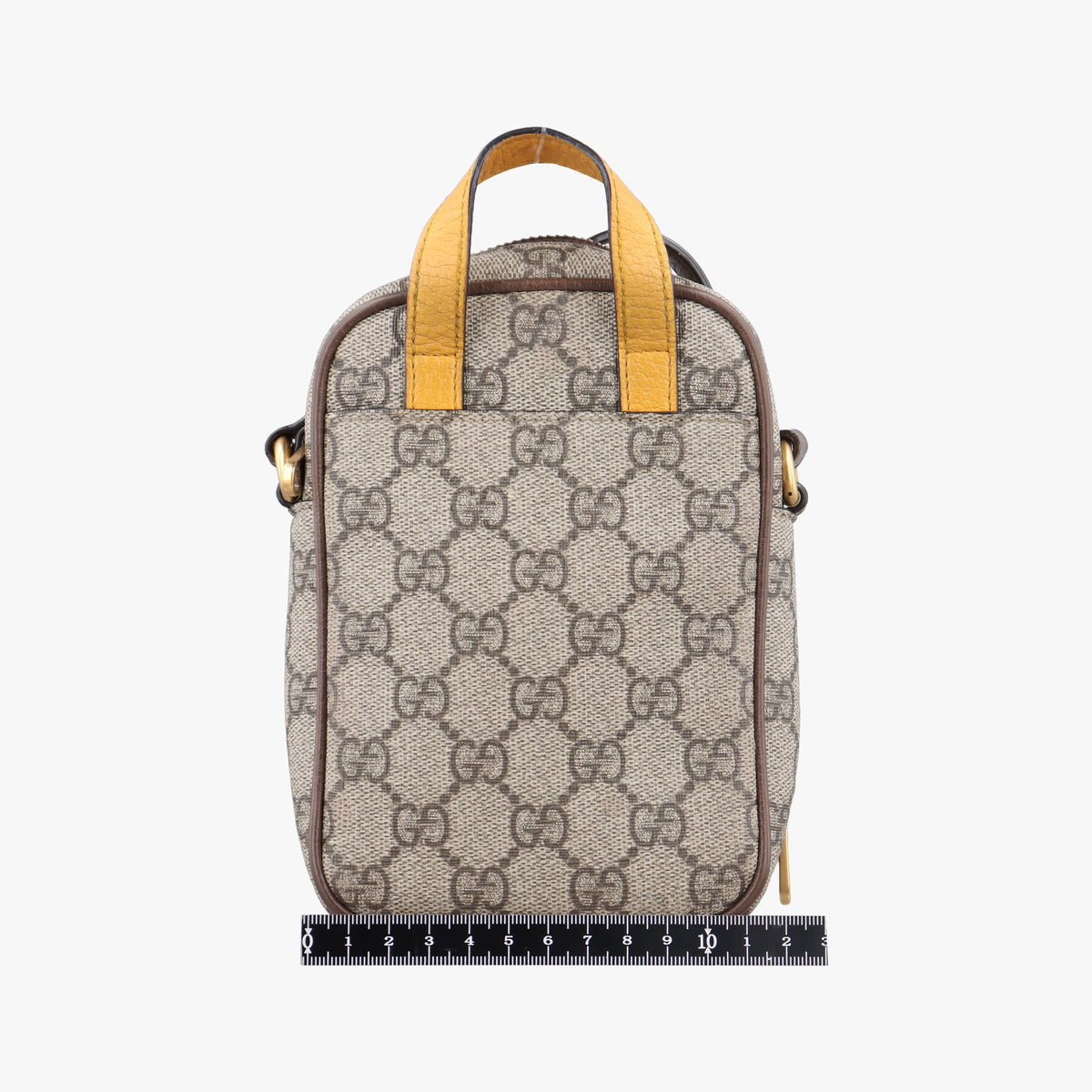 Neo Vintage Mini Beige×Brown PVC coated canvas 658556 ネオ ヴィンテージ ミニ ベージュ×ブラウン PVCコーティングキャンバス 658556