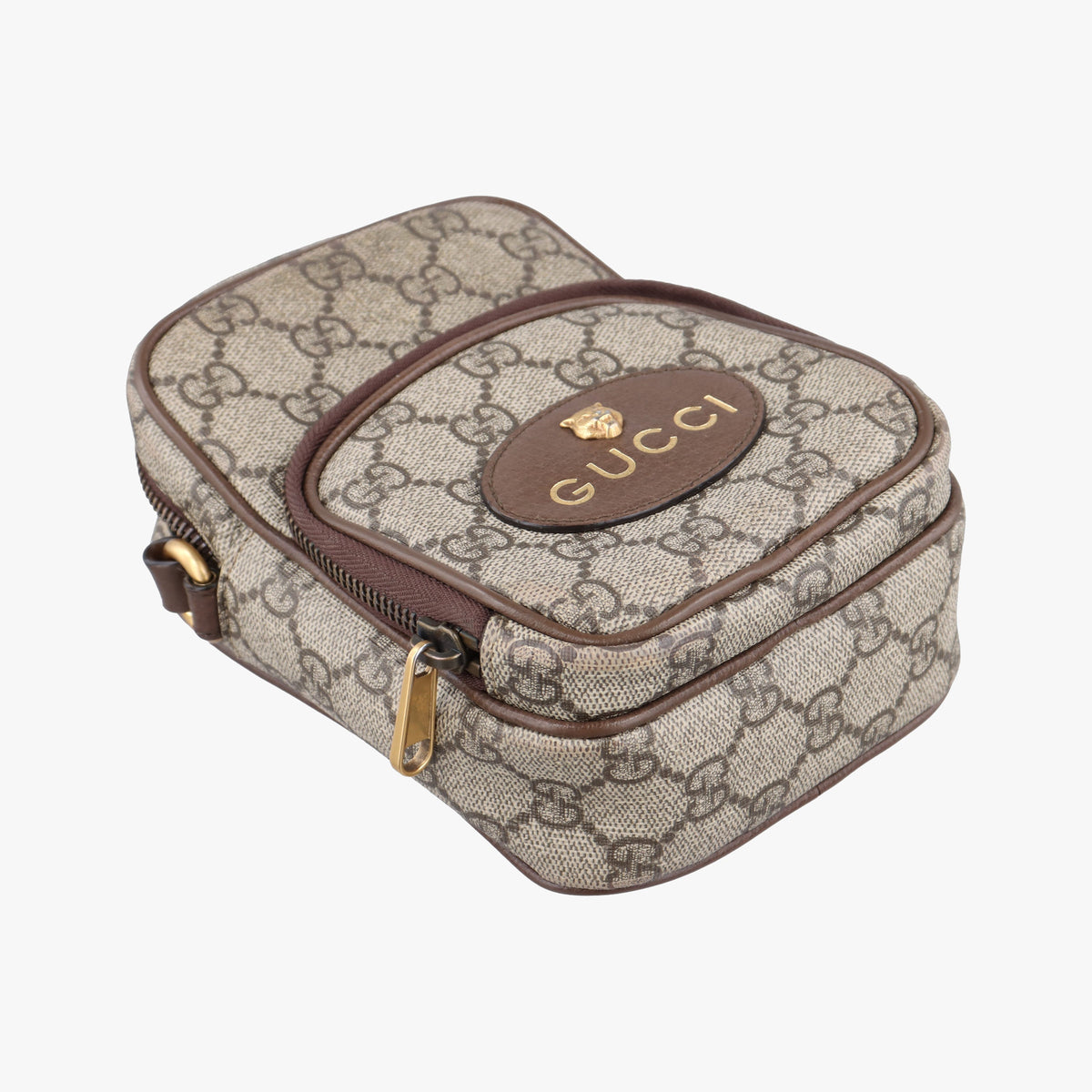 Neo Vintage Mini Beige×Brown PVC coated canvas 658556 ネオ ヴィンテージ ミニ ベージュ×ブラウン PVCコーティングキャンバス 658556