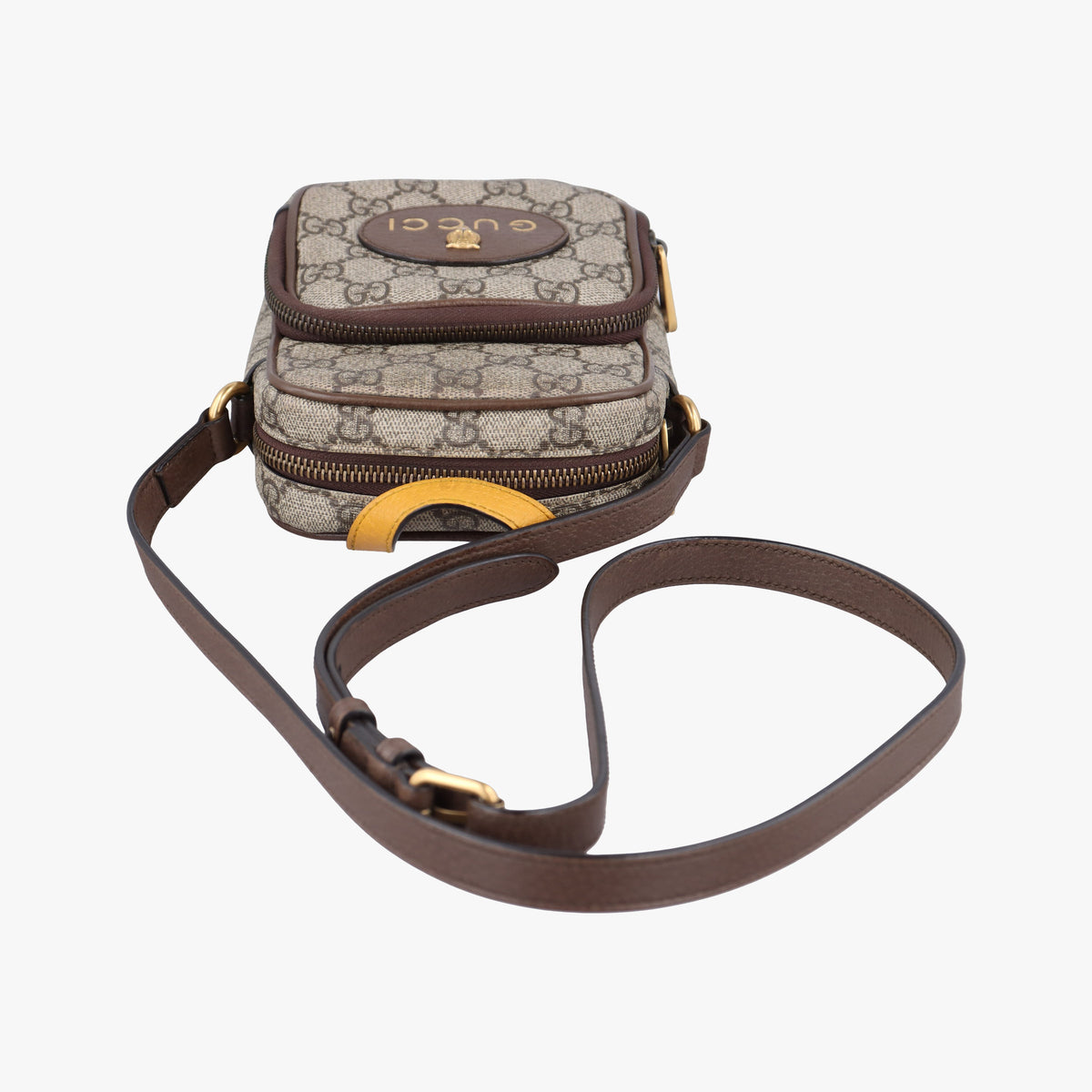 Neo Vintage Mini Beige×Brown PVC coated canvas 658556 ネオ ヴィンテージ ミニ ベージュ×ブラウン PVCコーティングキャンバス 658556