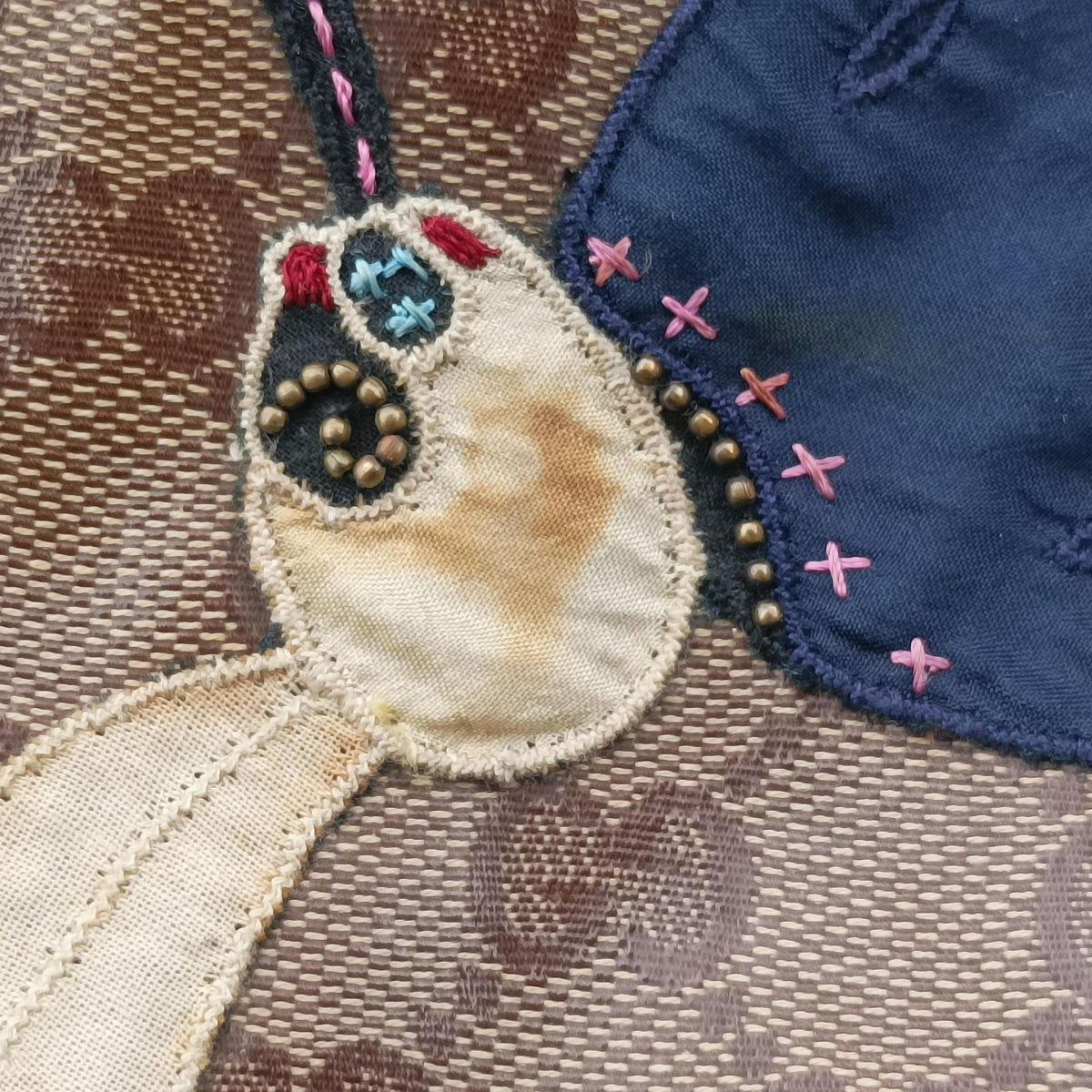 Babushka Multicolour PVC coated canvas×Leather 207775 D2795682バブーシュカ マルチカラー PVCコーティングキャンバス×レザー 207775 D2795682