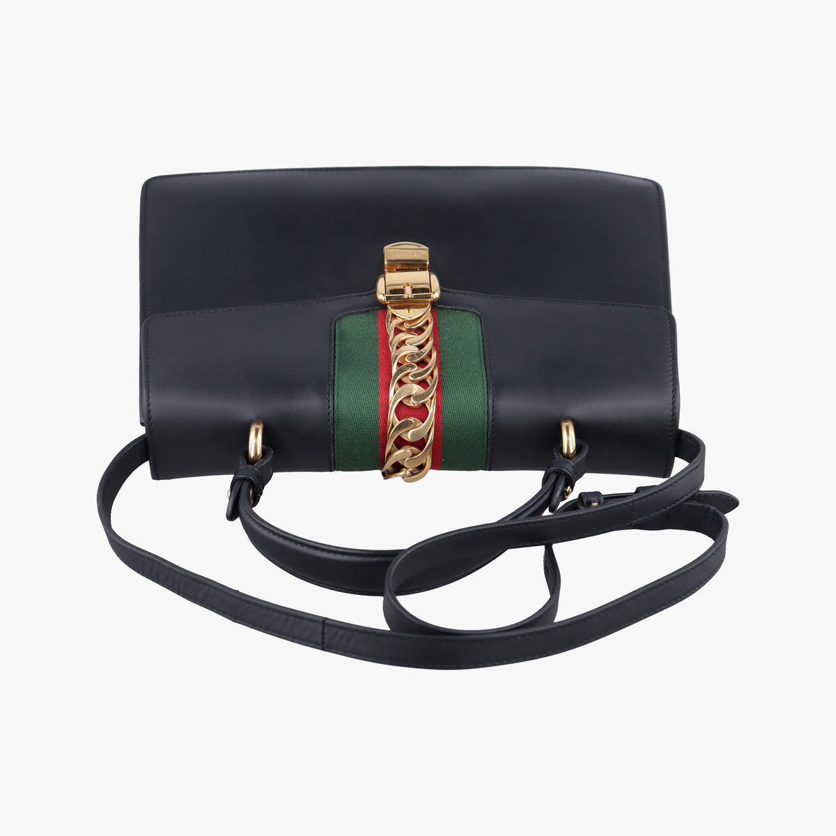 Sylvie Black Leather 431665 C019861202シルヴィ ブラック レザー 431665 C019861202