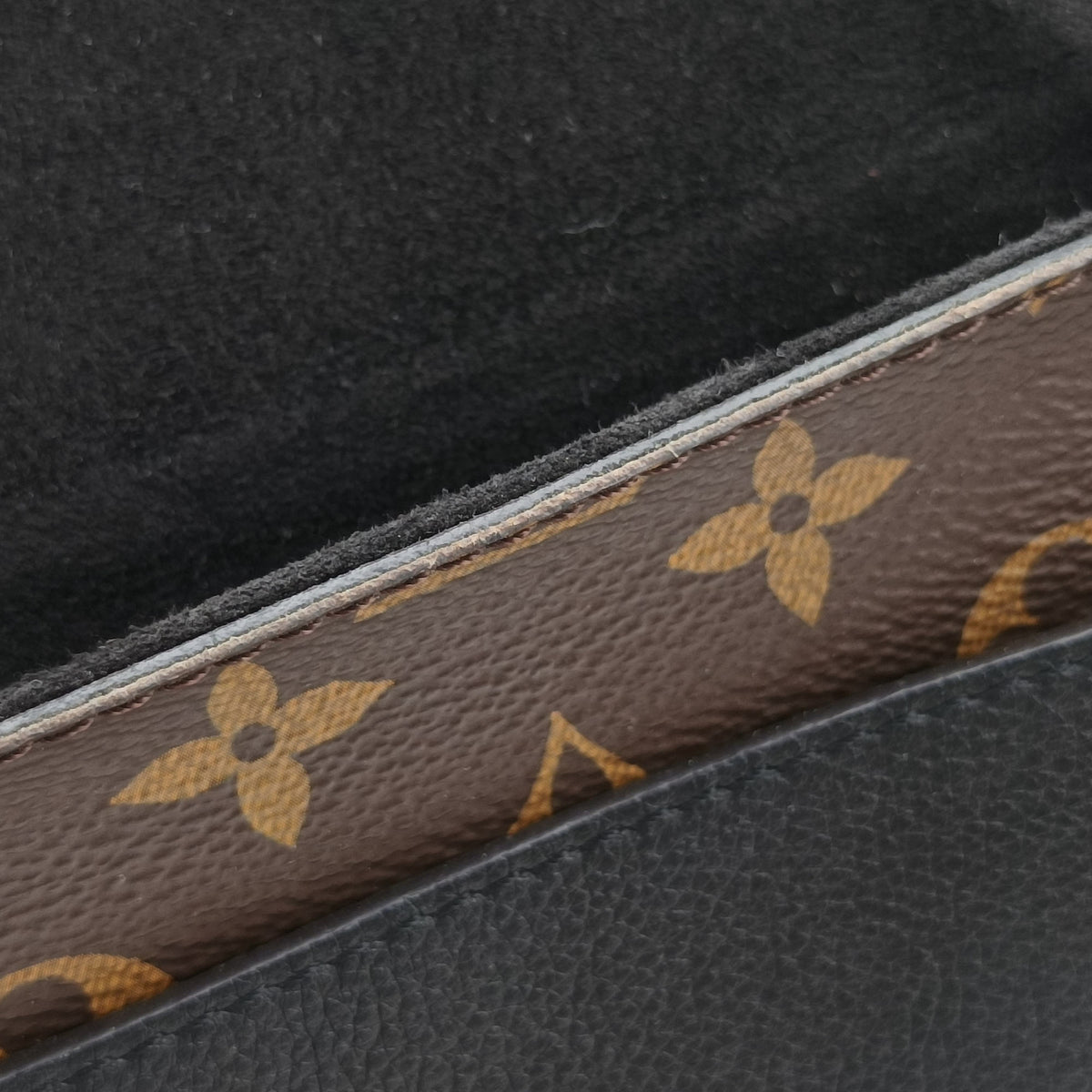 MARIGNAN brown×black Monogram Canvas×calf leather M44259 FL2168 IC Chipマリニャン モノグラム/ブラウン×ブラック モノグラムキャンバス×カーフレザー M44259 FL2168 ICチップ