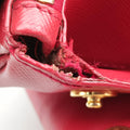 Galleria Red SAFFIANO Leather BN1844 7 8ガレリア レッド サフィアーノレザー BN1844 7 8