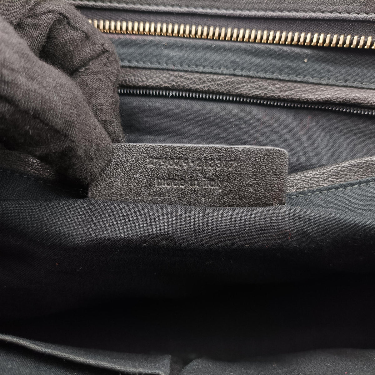 Cabas ChYc Black Leather 279079 279079.213317カバス シック ブラック レザー 279079 279079.213317