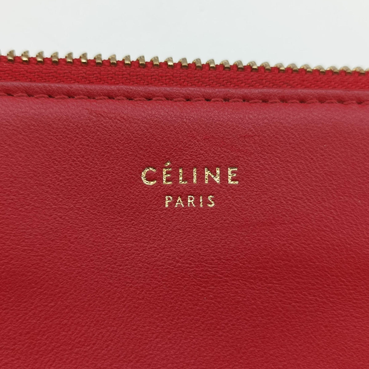 TRIO Red lambskin S-GA-4177トリオ レッド ラムスキン S-GA-4177