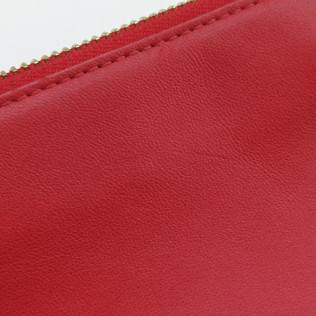 TRIO Red lambskin S-GA-4177トリオ レッド ラムスキン S-GA-4177