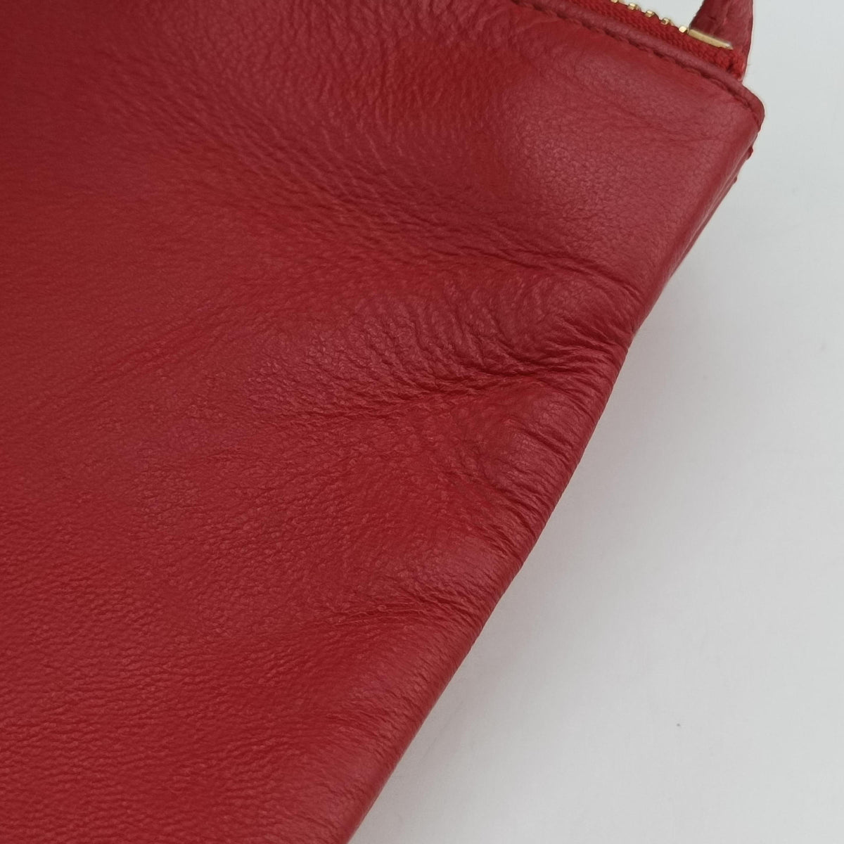 TRIO Red lambskin S-GA-4177トリオ レッド ラムスキン S-GA-4177