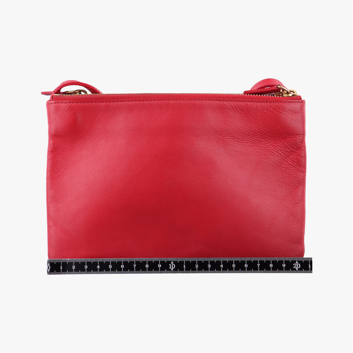 TRIO Red lambskin S-GA-4177トリオ レッド ラムスキン S-GA-4177