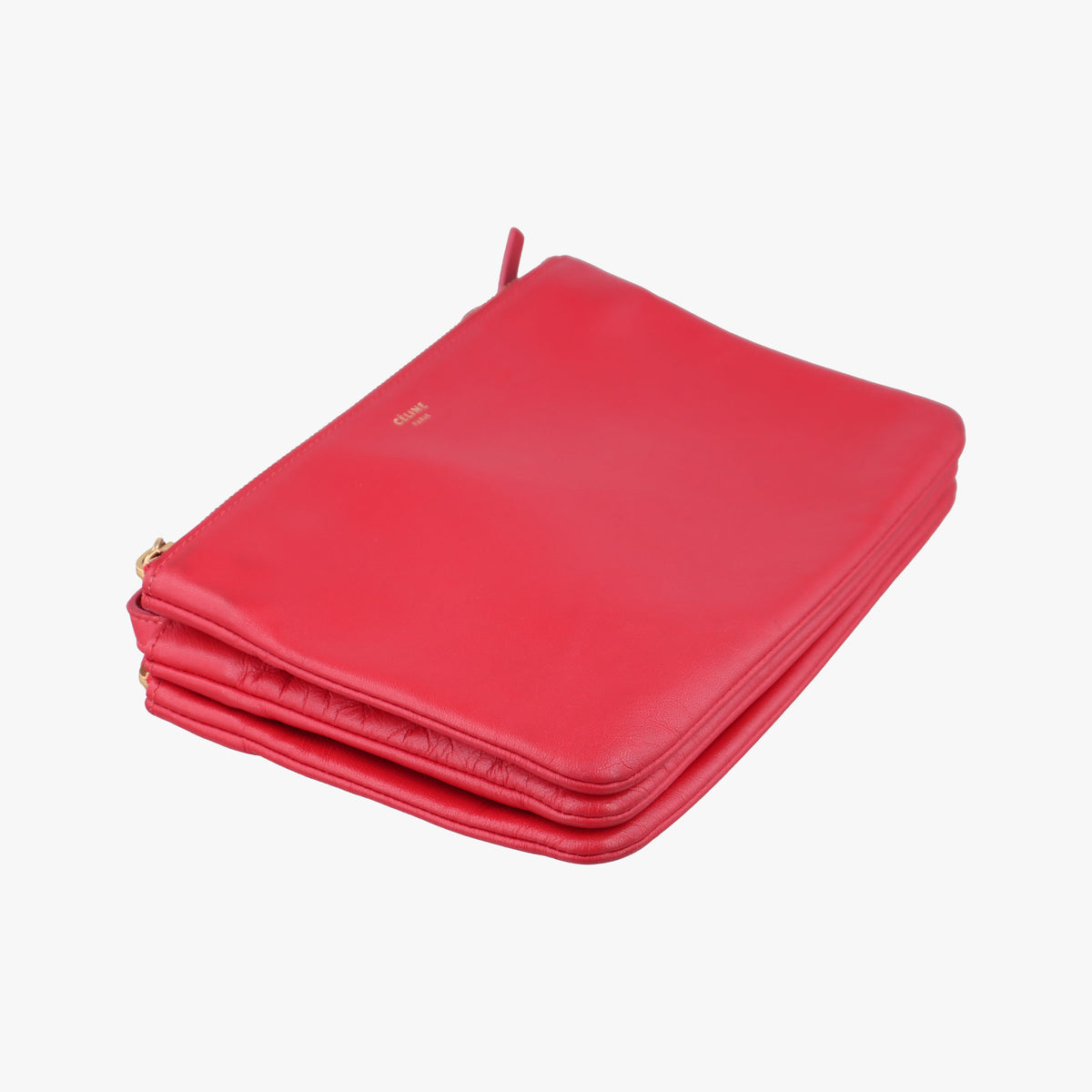 TRIO Red lambskin S-GA-4177トリオ レッド ラムスキン S-GA-4177