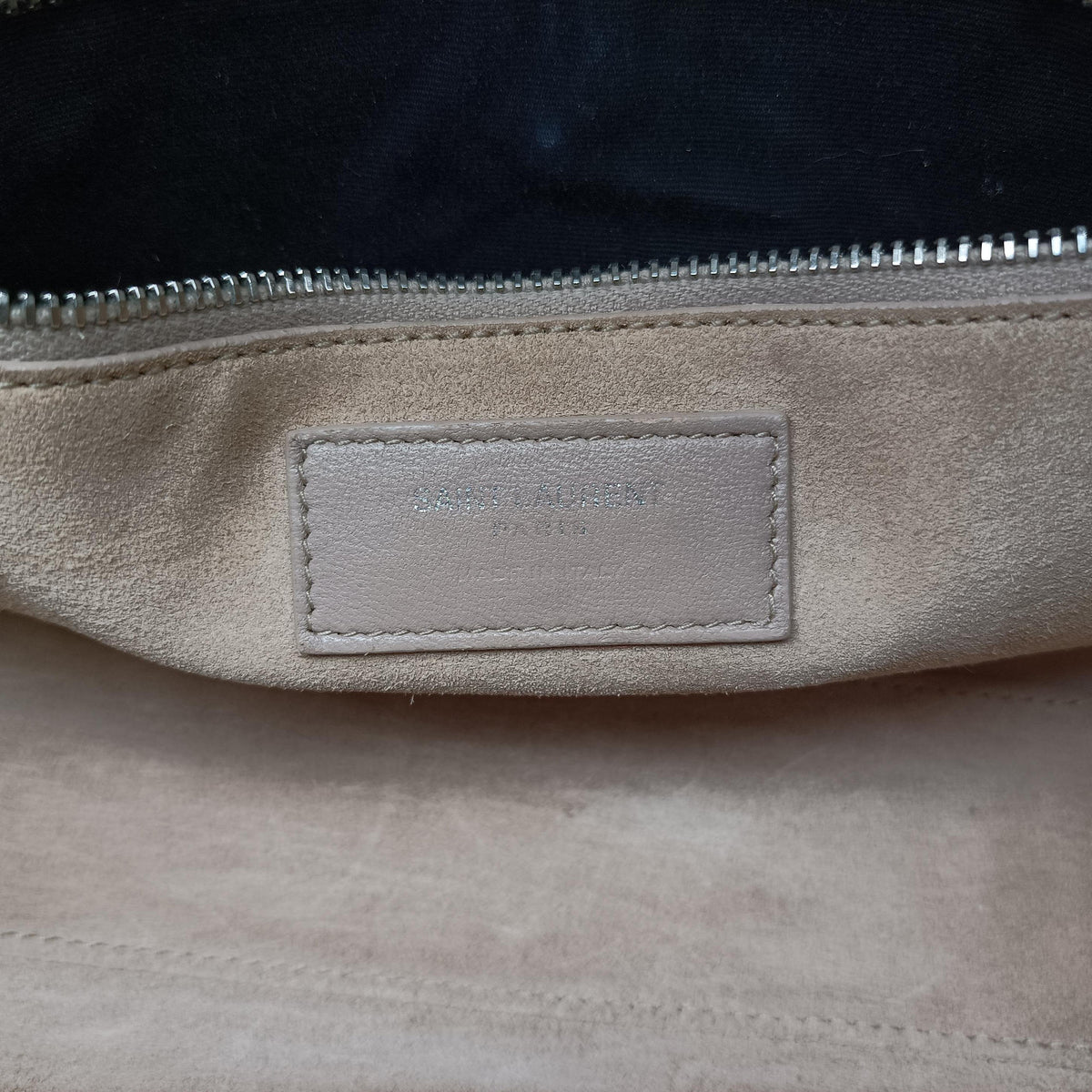 LE 5 a 7Mini Hobo Beige Leather 657220 YSL657220.0322LE 5 a 7ミニ ホーボー ベージュ レザー 657220 YSL657220.0322