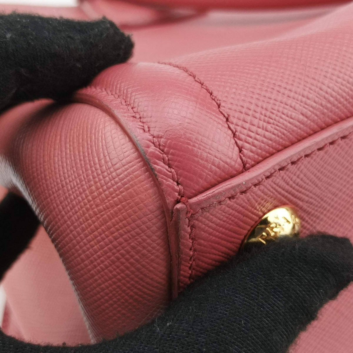 Galleria Pink SAFFIANO Leather BN1844 14/Kガレリア ピンク サフィアーノレザー BN1844 14/K