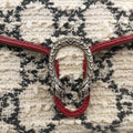 Dionysus Ivory × Red × Black Tweed×Leather 401231 ディオニュソス アイボリー × レッド × ブラック ツイード×レザー 401231