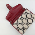 Dionysus Ivory × Red × Black Tweed×Leather 401231 ディオニュソス アイボリー × レッド × ブラック ツイード×レザー 401231