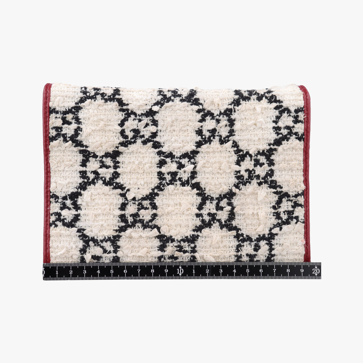 Dionysus Ivory × Red × Black Tweed×Leather 401231 ディオニュソス アイボリー × レッド × ブラック ツイード×レザー 401231