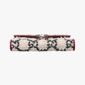 Dionysus Ivory × Red × Black Tweed×Leather 401231 ディオニュソス アイボリー × レッド × ブラック ツイード×レザー 401231