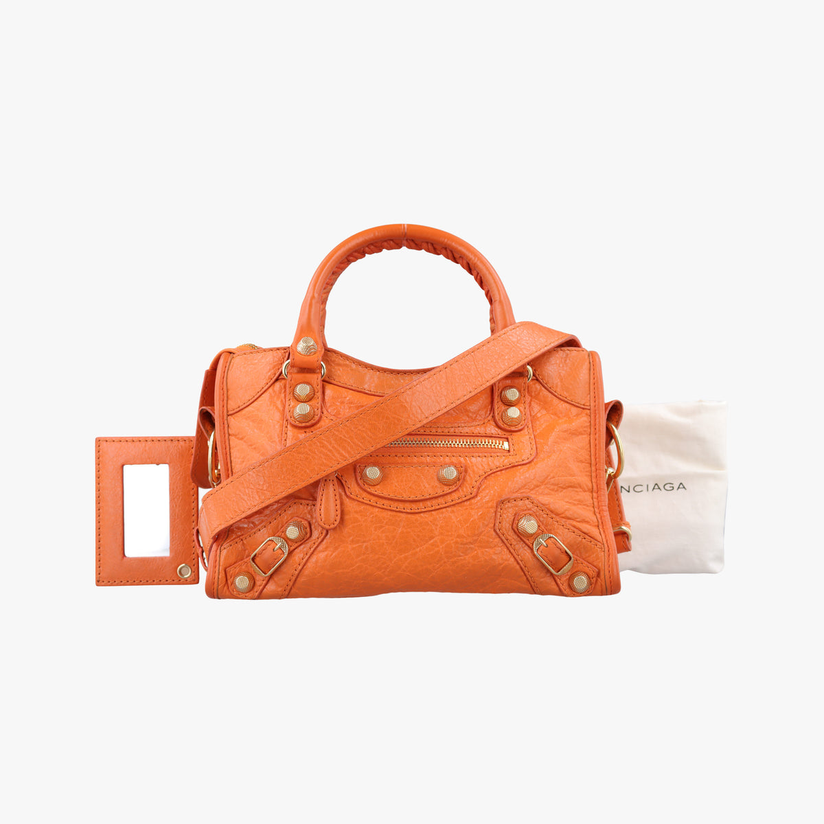 Classic City Orange lambskin 309544.7510 J.527276クラシック シティ オレンジ ラムスキン 309544.7510 J.527276
