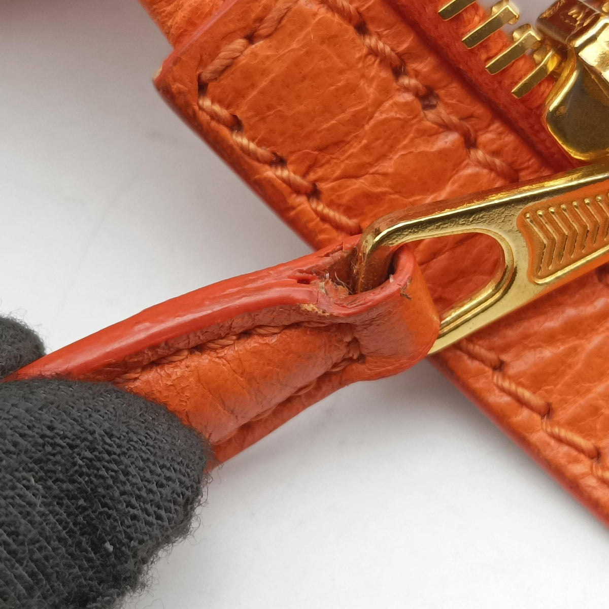 Classic City Orange lambskin 309544.7510 J.527276クラシック シティ オレンジ ラムスキン 309544.7510 J.527276