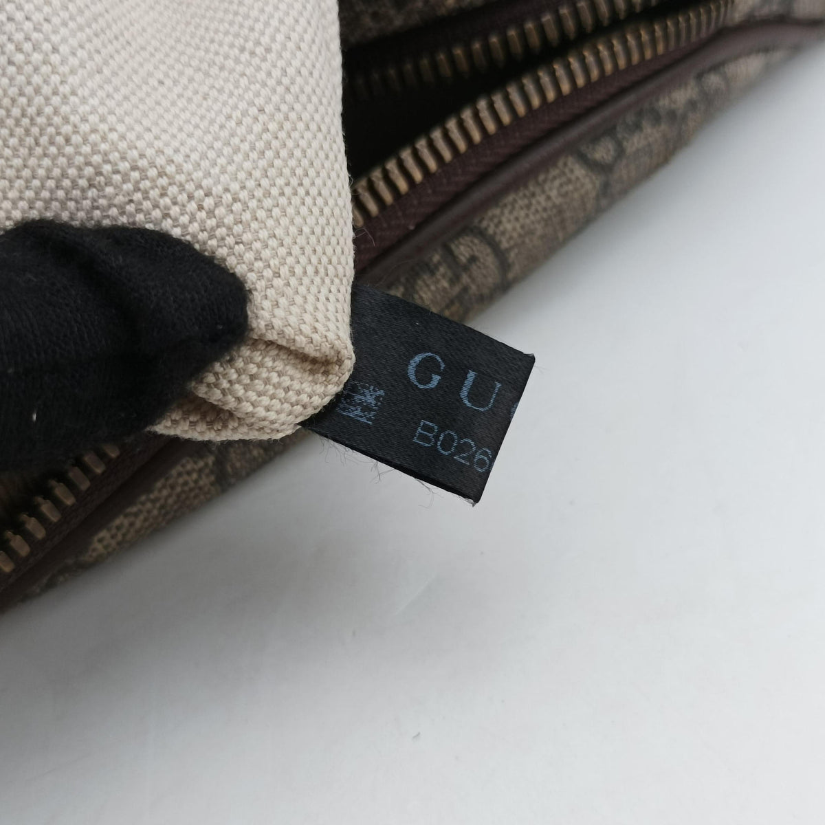 GG Supreme Courrier Brown PVC coated canvas 529711 B026612158GGスプリーム クーリエ UFOワッペン ブラウン PVCコーティングキャンバス 529711 B026612158