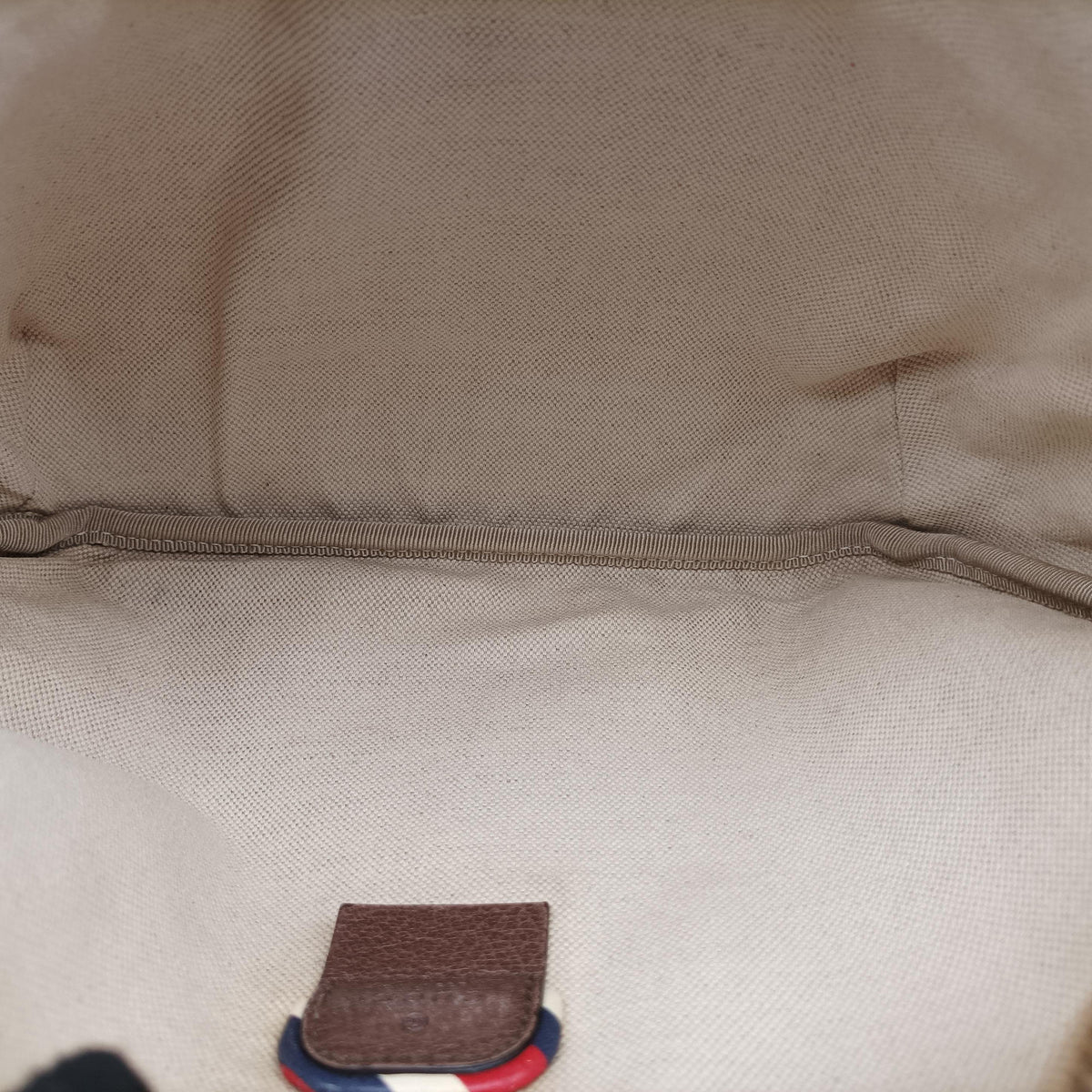 GG Supreme Courrier Brown PVC coated canvas 529711 B026612158GGスプリーム クーリエ UFOワッペン ブラウン PVCコーティングキャンバス 529711 B026612158