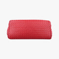 Roma Intrecciato Red lambskin B07424966Uローマ イントレチャート レッド ラムスキン B07424966U