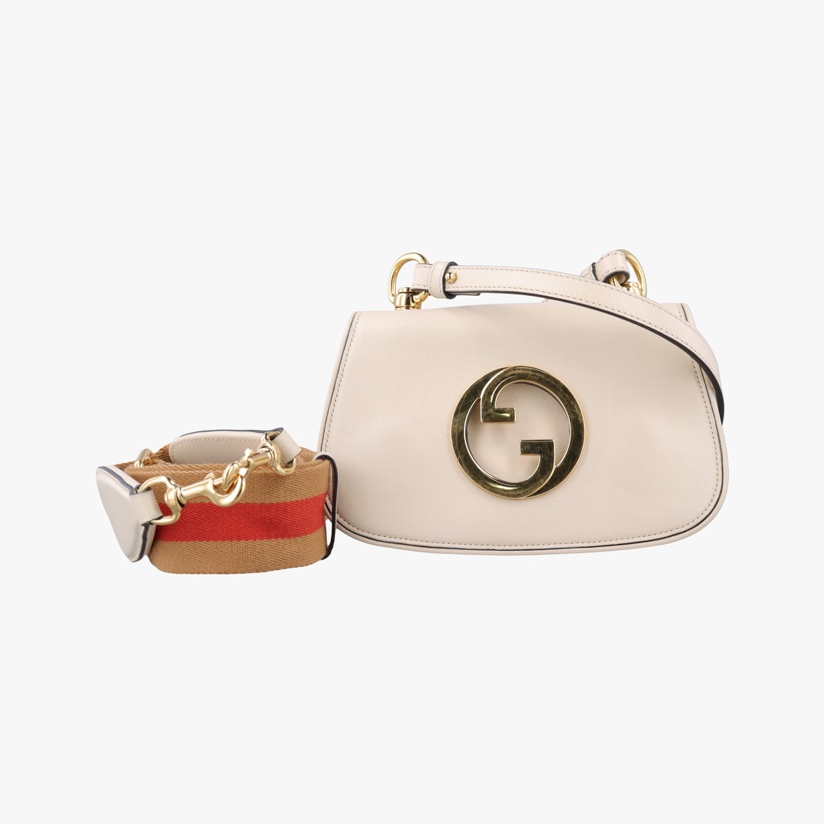 Blondie mini White Leather 698643 H0383889352ブロンディ ミニ ホワイト レザー 698643 H0383889352