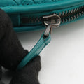 NODINI Intrecciato Green lambskin B05234791Aノディーニ イントレチャート グリーン ラムスキン B05234791A