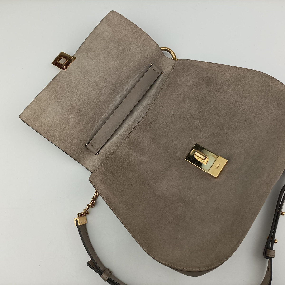 DREW Grey Leather × suede 03 16 70 65 6ドリュー グレー レザー×スエード 03 16 70 65 6