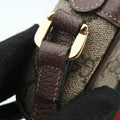 OPHIDIA Brown×red×green PVC coated canvas 517350 オフィディア ブラウン×レッド×グリーン PVCコーティングキャンバス 517350