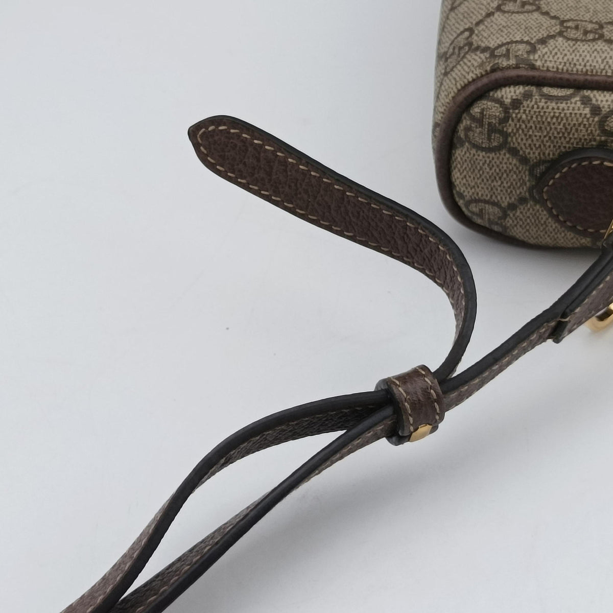 OPHIDIA Brown×red×green PVC coated canvas 517350 オフィディア ブラウン×レッド×グリーン PVCコーティングキャンバス 517350