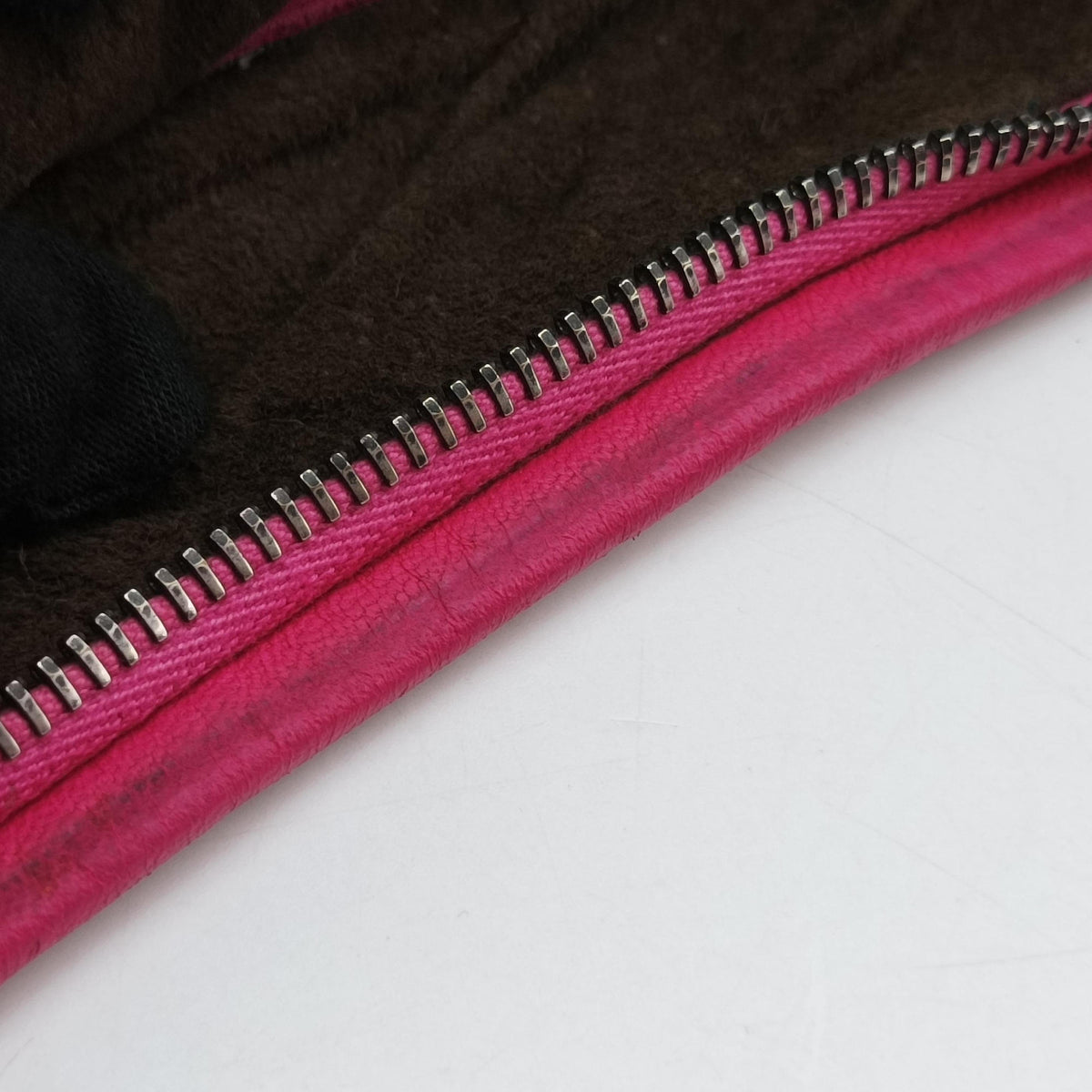 Intrecciato Rose lambskin B00412380Xイントレチャート ローズ レッド ラムスキン B00412380X