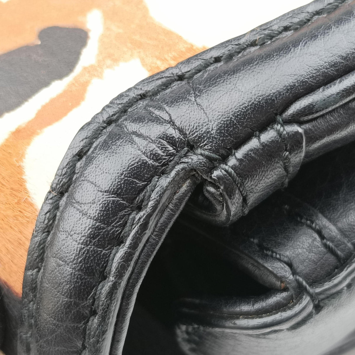 New Bamboo Multicolour ponyhair×leather 254884 H016720147ニューバンブー マルチカラー ハラコ×レザー 254884 H016720147