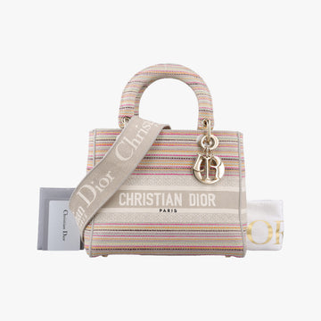 Lady Dior Multicolor fabric 50-MA-0211レディディオール マルチカラー ファブリック 50-MA-0211