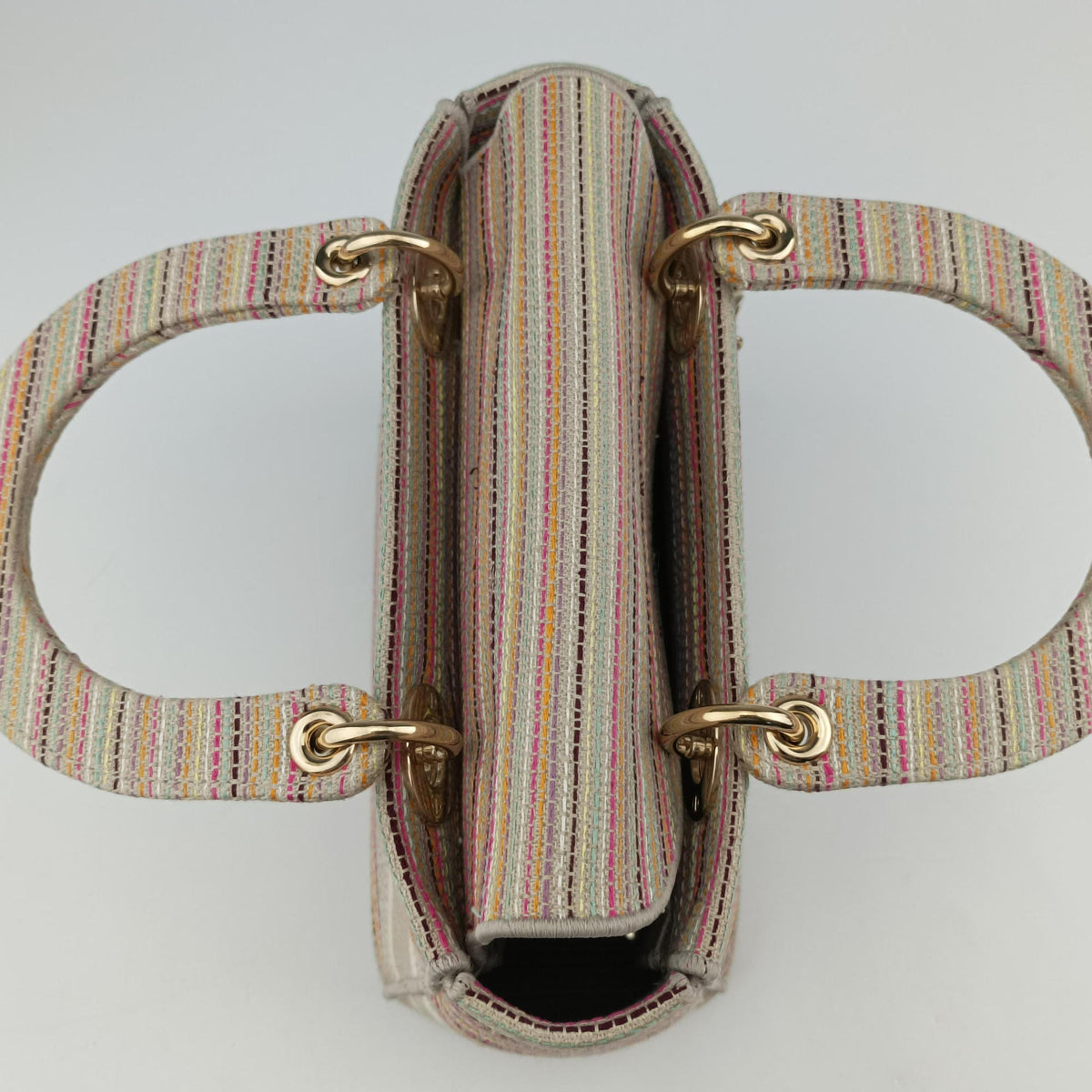 Lady Dior Multicolor fabric 50-MA-0211レディディオール マルチカラー ファブリック 50-MA-0211