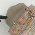 Lady Dior Multicolor fabric 50-MA-0211レディディオール マルチカラー ファブリック 50-MA-0211