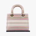 Lady Dior Multicolor fabric 50-MA-0211レディディオール マルチカラー ファブリック 50-MA-0211