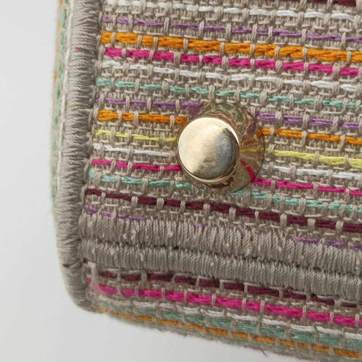 Lady Dior Multicolor fabric 50-MA-0211レディディオール マルチカラー ファブリック 50-MA-0211