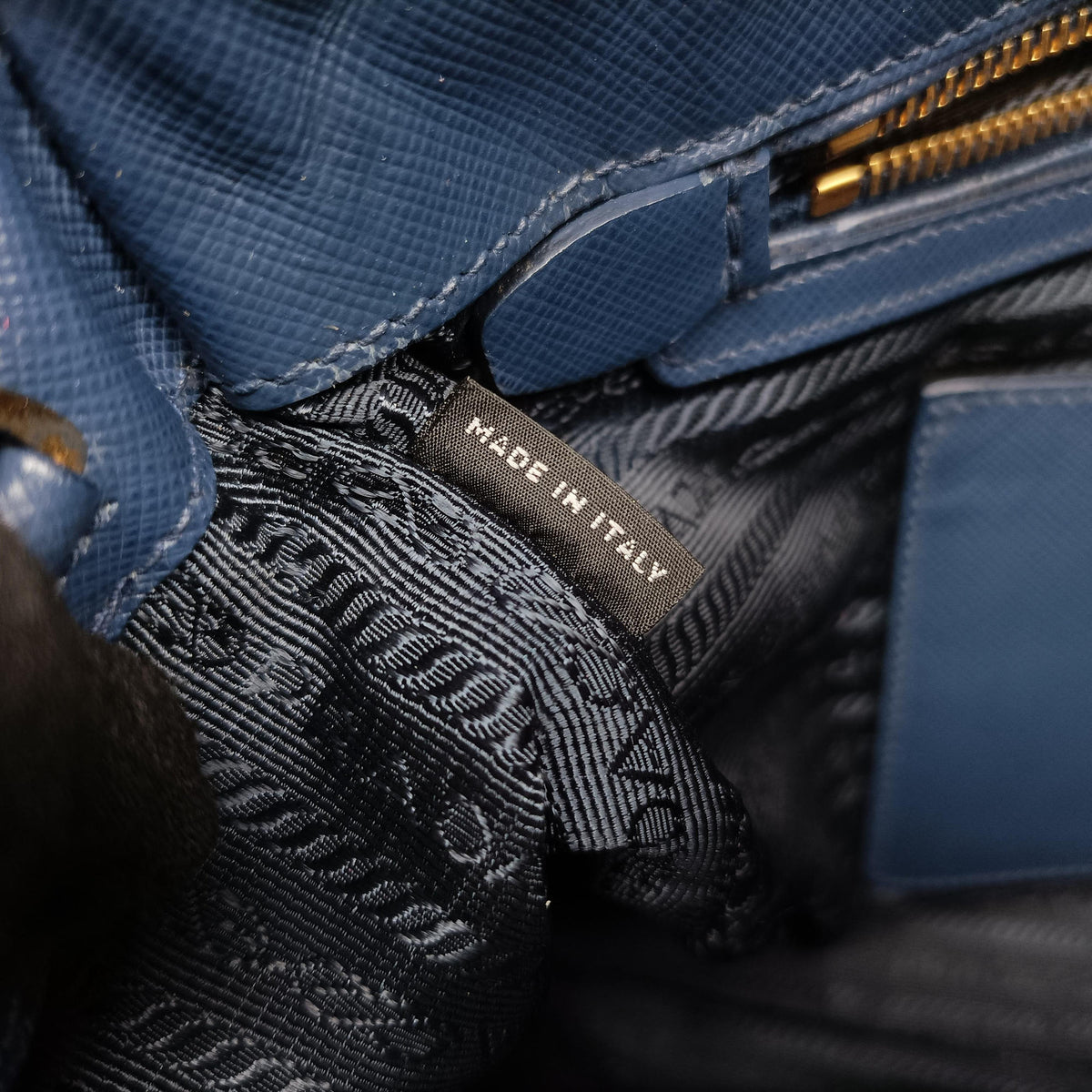 Galleria Navy SAFFIANO Leather BN2274 14/Hガレリア ブルーブラック サフィアーノレザー BN2274 14/H