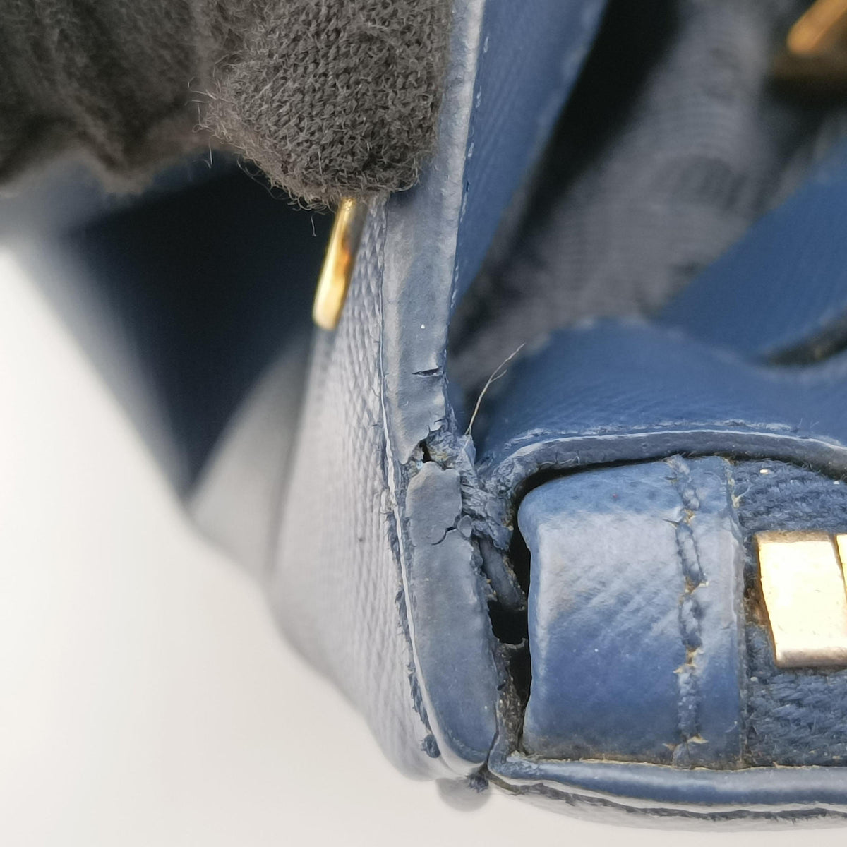 Galleria Navy SAFFIANO Leather BN2274 14/Hガレリア ブルーブラック サフィアーノレザー BN2274 14/H