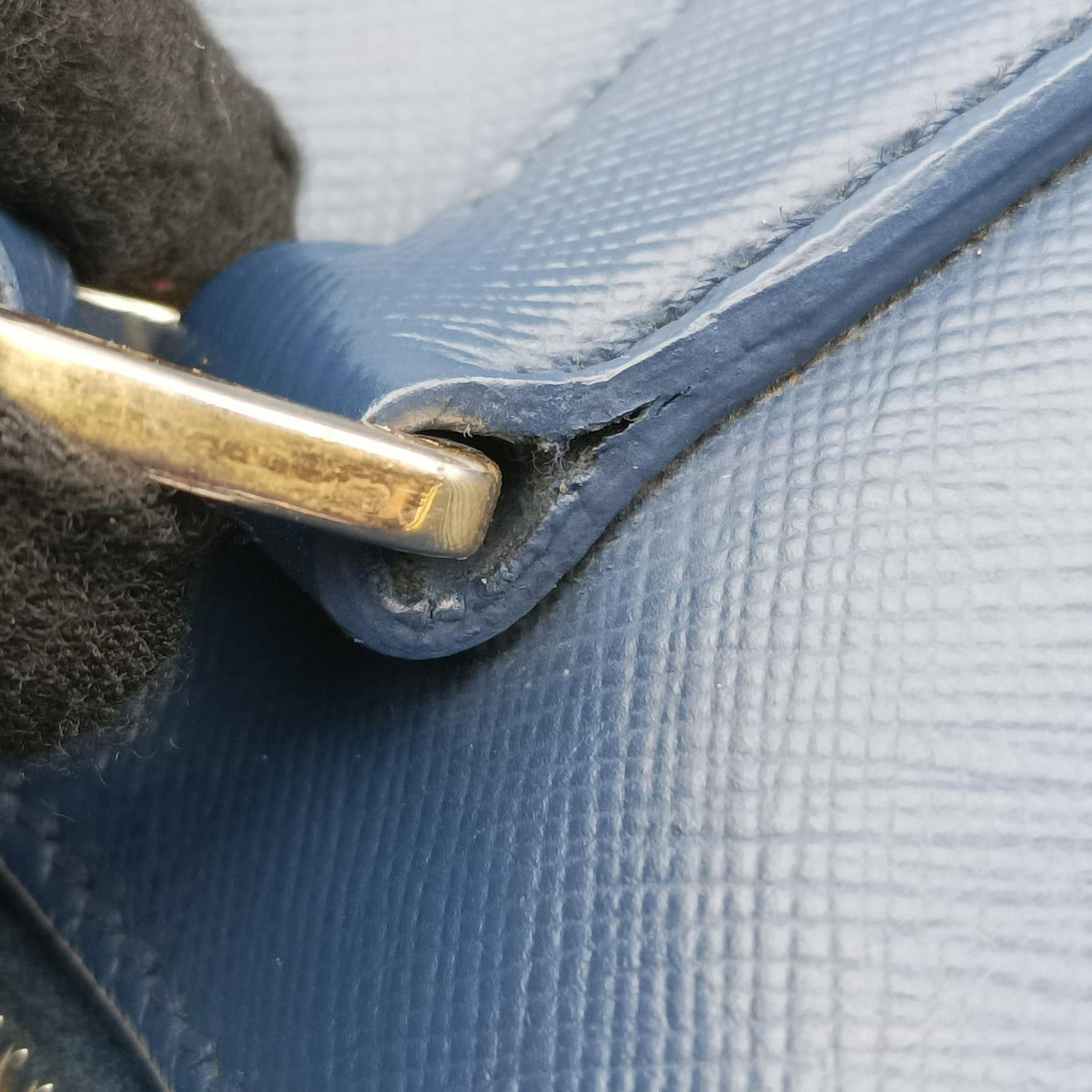 Galleria Navy SAFFIANO Leather BN2274 14/Hガレリア ブルーブラック サフィアーノレザー BN2274 14/H